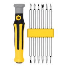 12-in-1 Screwdriver Multibit With Magnetic Bit Holder Including Flat Head, Hex, Square, And Y Driver All In One Tool