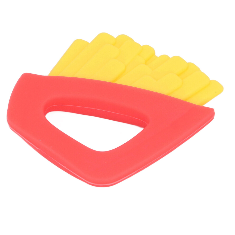 Silicone French Fries Baby Teether - Reduce Anxiety & Soothe Itching