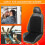 Car Seat Heating Pad DC12V 30-45W Black 100x50cm 5