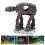 Aquarium Roboter Hund Dekoration Harz Stabile 11