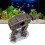 Aquarium Roboter Hund Dekoration Harz Stabile 12