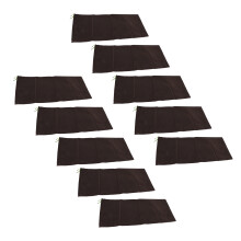 10pcs Reusable Flood Sandbags with Elastic Opening for Easy Use