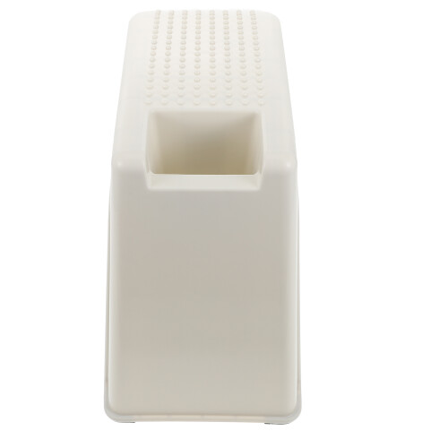 in per pedicure sgabello bagno bianco