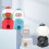 Kids Vending Machine Toy, Multi-Function Retro Plastic Gumball Machine, White 10
