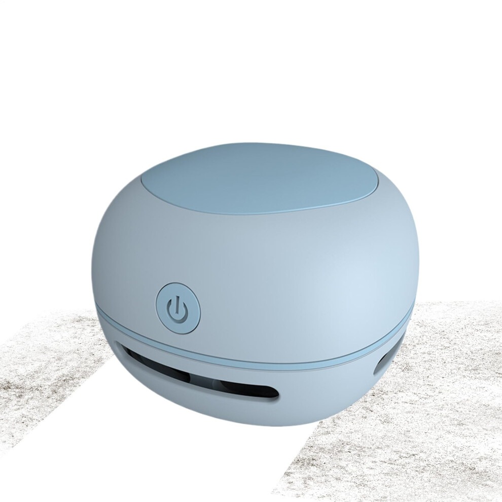 Desk Vacuum Usb Powered Portable Table Dust Sweep Vacuum Cleaner Eraser Crumbs Removal Tool Blue 9354506822088