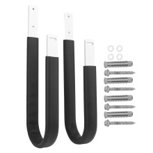 Kayak Wall Hangers 1 Pair Wall Mount Racks For Garage Outdoor Storage Stand Up Paddle Board Storage Rack