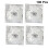 100pcs Salon Shower Caps 2