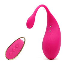 Vibrator Remote Control Vibrator For Couples G-Spot Masturbator Dildo Portable Red