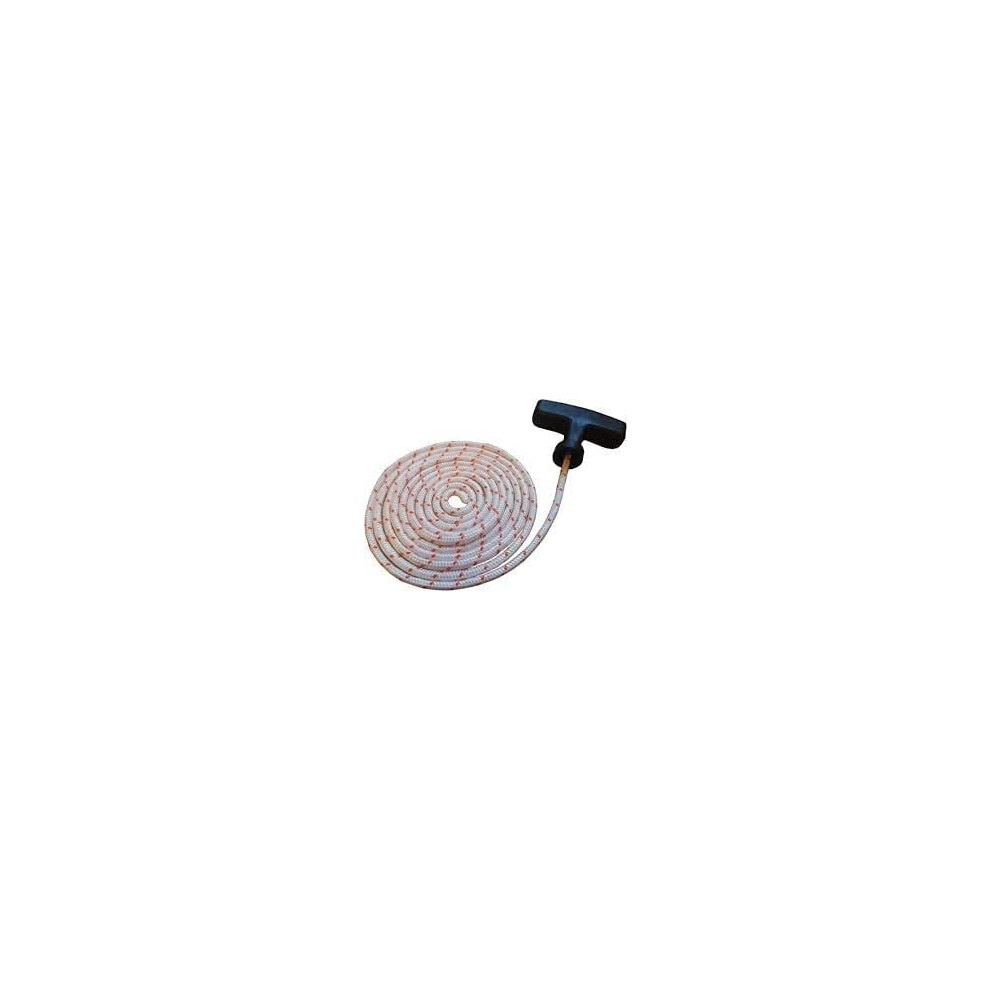 Starter Rope With Handle 5.0Mm X 10M Engine Pull-Start Rope, Handle Included 9393856841158