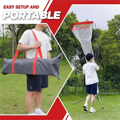 Volleyball Training Net - Adjustable Height And Angle For Serving Spiking Setting - Indoor Practice Equipment 2