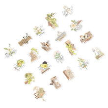 Vintage Scrapbooking Stickers 40 Sheets for Photo Albums &amp; Notebooks