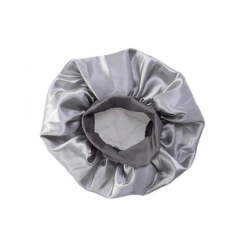 Silk Headbands Women Women Satin Bonnets Elastic Satin Bonnets Women Sleeping Hat Night Head Cover Satin Headbands Women-image
