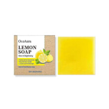 Lemon Herbal Vitamin C Soap Cleanser Body Skin Bath Mild Clean Refreshing Oil Control Skincare Soap