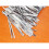 Kunststoffummantelte Verschlussbänder 10 cm, Silber, 1 10