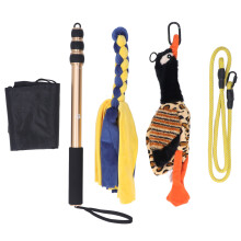 52 Zoll Teleskop-Teaser-Stick für Hunde,