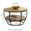 Surrey Solid Wood & Metal Coffee Table With Shelf 7