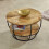 Surrey Solid Wood & Metal Coffee Table With Shelf 6