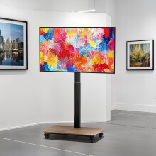 Floor Standing TV Cart Mount Stand for 37-77Inch TV