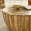 Surrey Solid Wood Drum Coffee Table 5