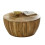 Surrey Solid Wood Drum Coffee Table 4