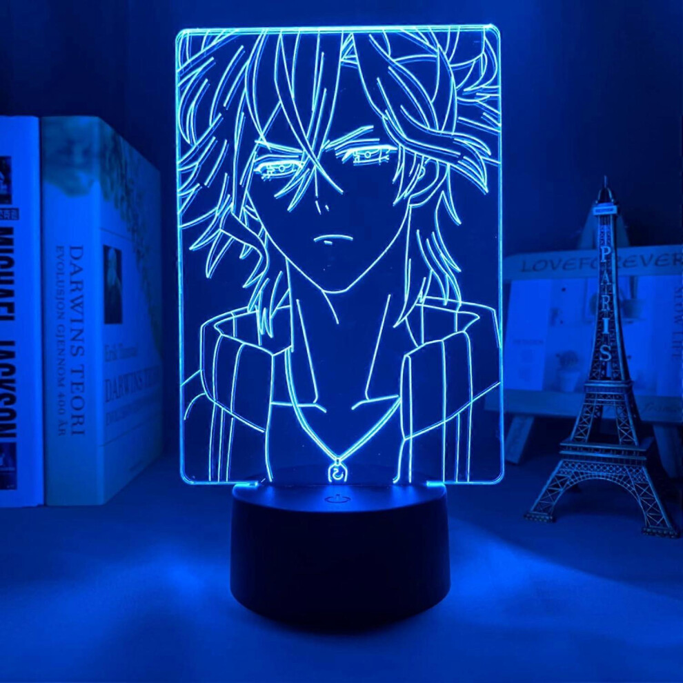 Kikidex (As Show, One Size) Xyc Diabolik Lovers Yuma Mukami Anime Led For Bedroom Decor Night Kids Birthday Gift Night 3D Lamp Diabolik Lover Light