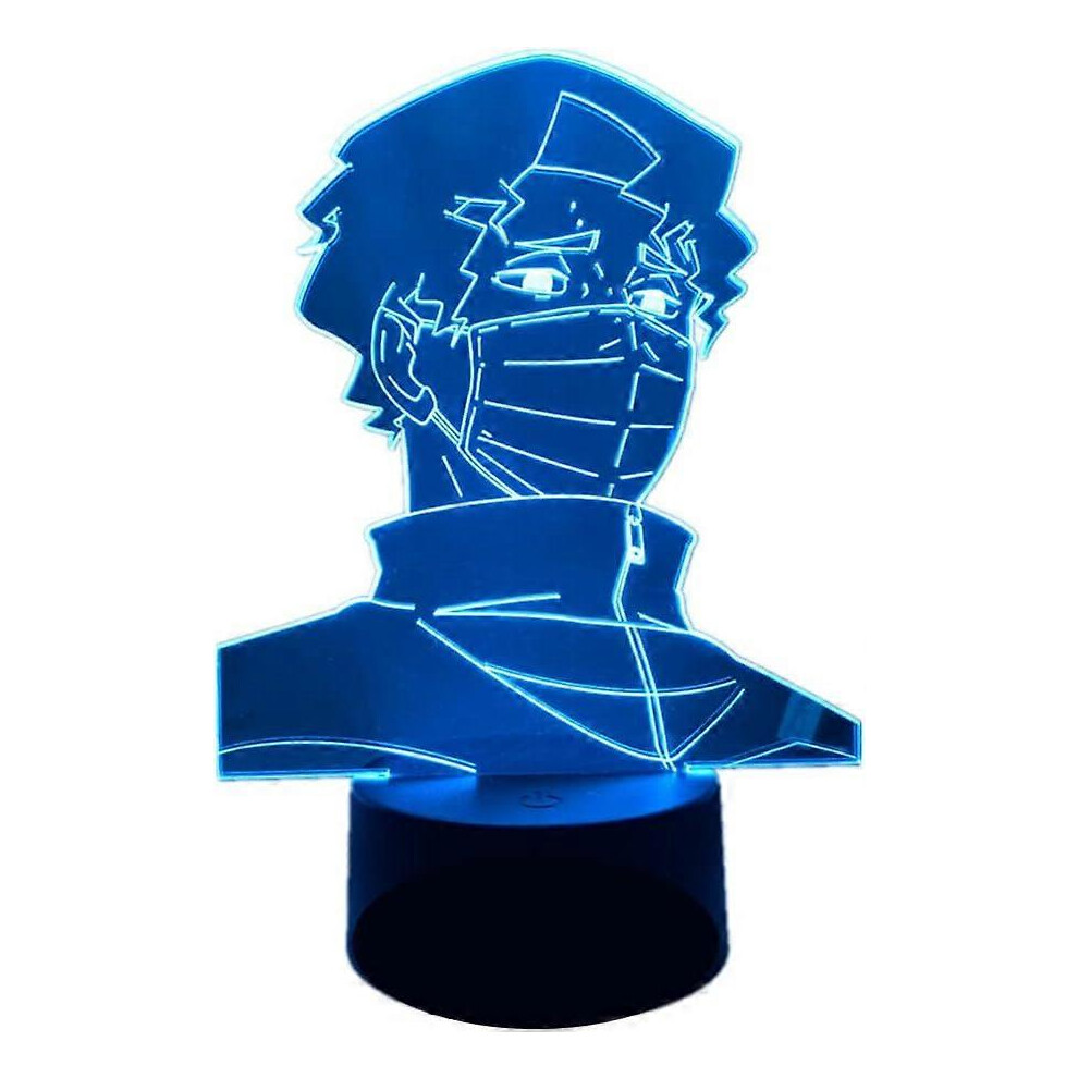 Kikidex (As Show, One Size) Xyc Anime Kiyoomi Sakusa Acrylic Night 7/16 Color Change With Remote Kid Bedroom Decor Ing 3D Illusion Lamp Frien Light
