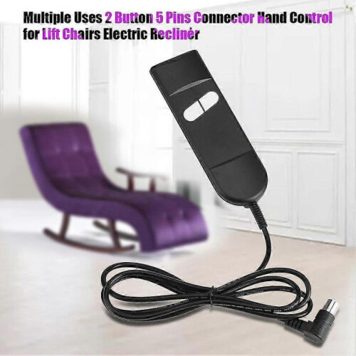 Fauteuil de Relaxation Electrique Télécommande 2 Boutons Télécommande pour Fauteuil de Relaxation Electrique Table de Massage 1
