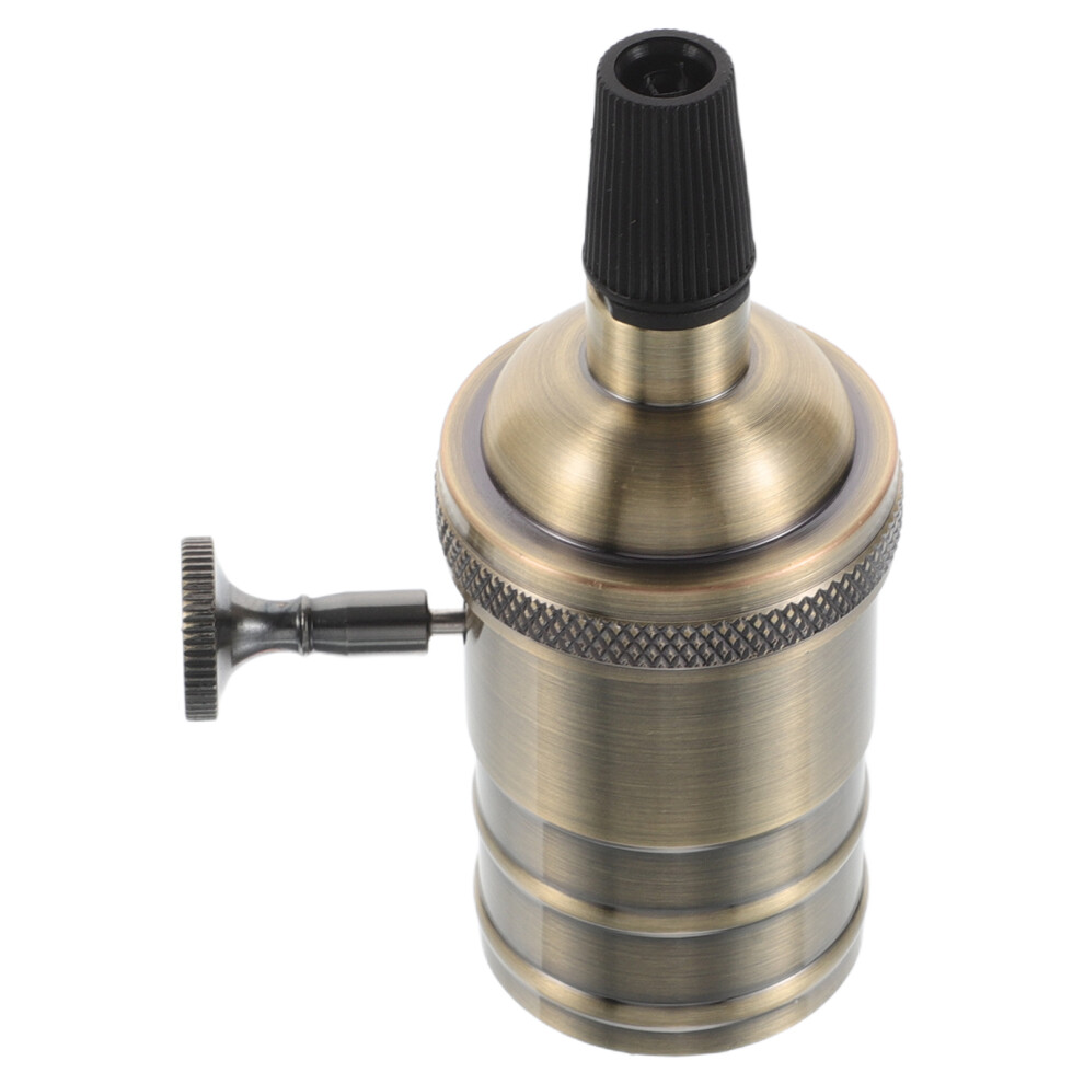 Gniazdo Metalowe E27 Vintage Z łąCznikiem I Oprawką-image