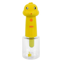 Dog Shampoo Dispenser Waterproof Automatic Sprayer Bubble Foamer Handsfree Bathing Tool For Dogs And Cats Yellow