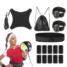 Volleyball Training Equipment Solo Volleyball Training Aid For Beginners Practice Supplies For School And College Teams