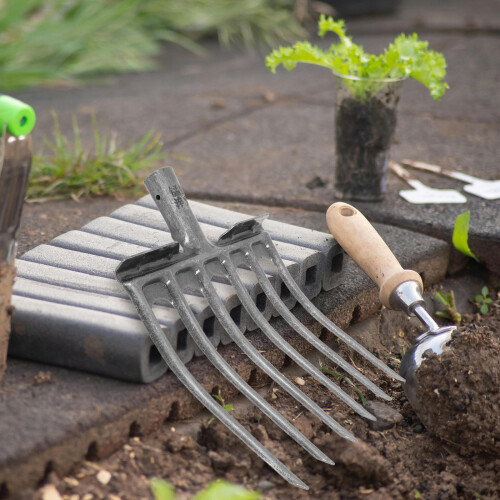 stabiler -Gabelkopf Bodenlüfter für Garten, Feld, 2