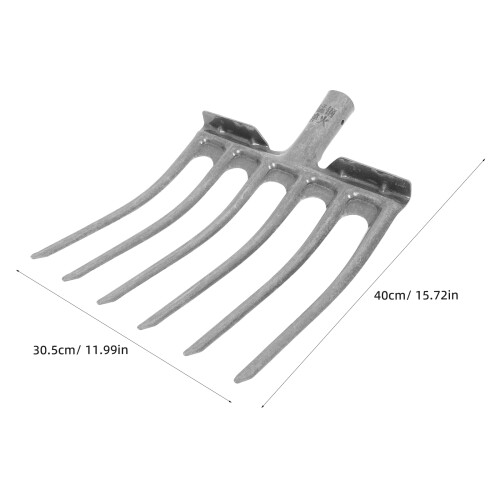 stabiler -Gabelkopf Bodenlüfter für Garten, Feld, 1