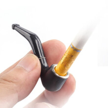 Pocket Mini Handmade Resin Tobacco Smoking Pipe 2.5 Inch 10 Pack Travel Pipe Fits 8mm Standard Cigarettes