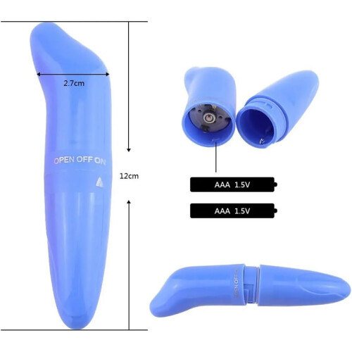 Vibrator Egg Bullet Clitoral Massage G Spot Stimulator Quiet Red Portable 1