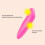 Vibrator Egg Bullet Clitoral Massage G Spot Stimulator Quiet Red Portable 3