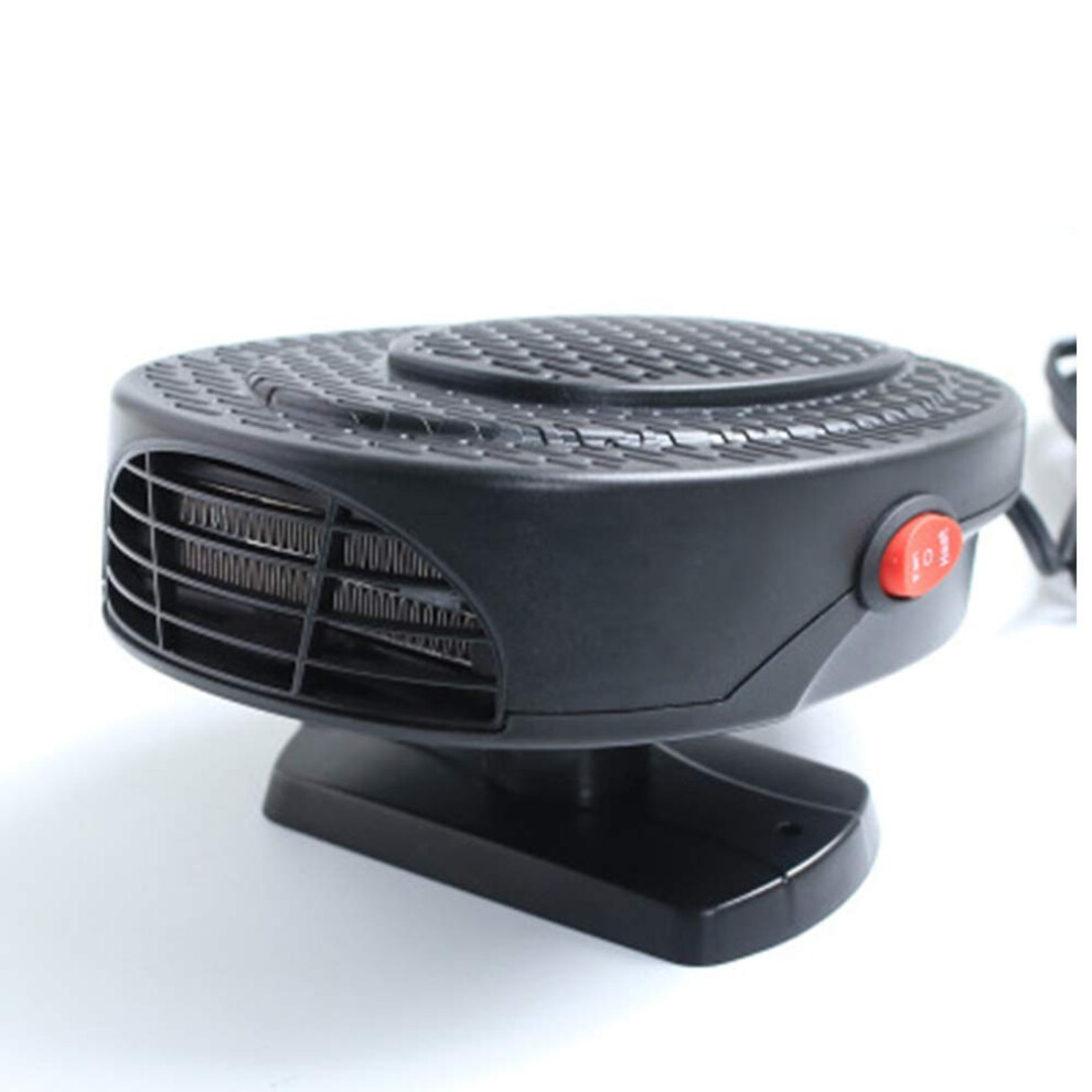 Car Heater Defogger 12V/24V Defogger, Cigarette Lighter Plugs In, Windshield Defroster, Heats Rapidly In 30 Seconds 9354506825560