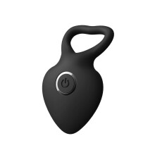 Vibrator Cock Ring For Delay Ejaculation, Vagina Orgasm Lock, Penis Ring, Vibrating Clitoral Massage Sex Toy, Black, Couple