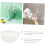 Thickened Plastic Salon Washbasin Compact Space Saving Design For Kitchen Bathroom Laundry 5