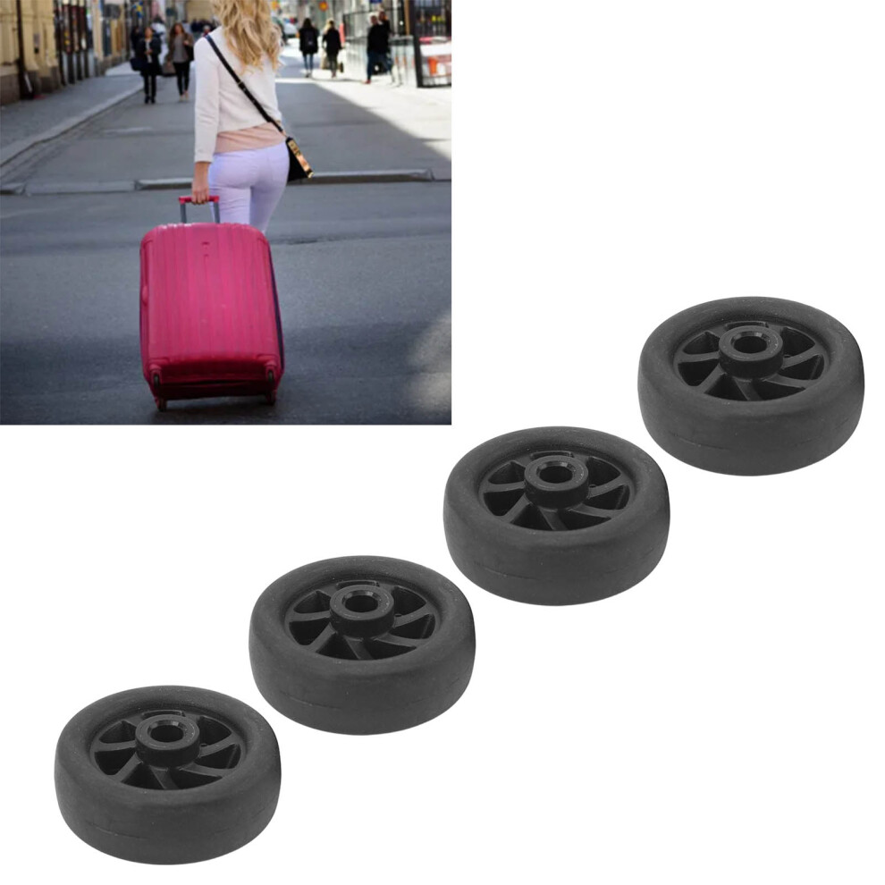4Pcs Silent Pvc Suitcase Wheel Replacement Durable Swivel Luggage Casters 4691351131107