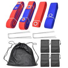 Volleyball Lines for Lawn Outdoor Beach Volleyball Pitch Markers Folding Pitch Marker Set For Sun Lake Campus