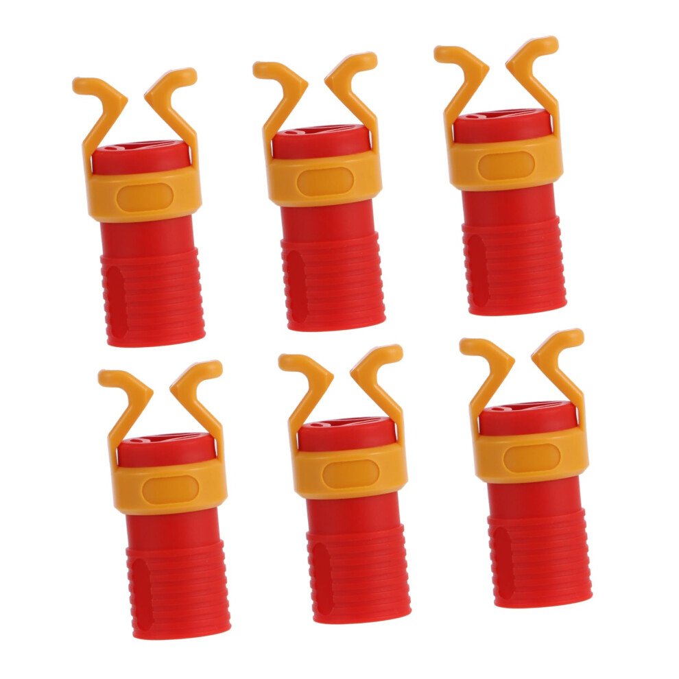 6Pcs Abs Plastic Screw Holder Clamp For Woodworking, Durable Fixing Sleeves, Easy Installation, Lightweight Portable 9393856846801