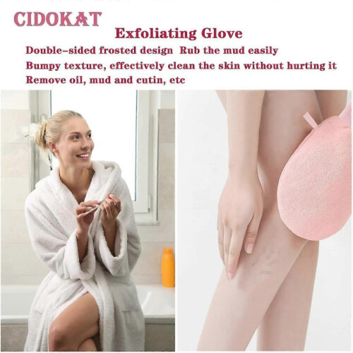 Exfoliating Bath Mitt for Skin Renewal 1