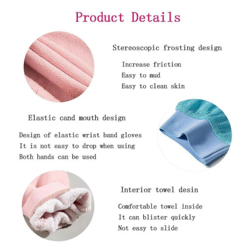 Exfoliating Bath Mitt for Skin Renewal 2