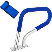 Stainless Steel Pool Handrail With Armrest Cover Easy Mount Grab Rail For Indoor Outdoor Pools 304 Grade 1.2mm Thickness