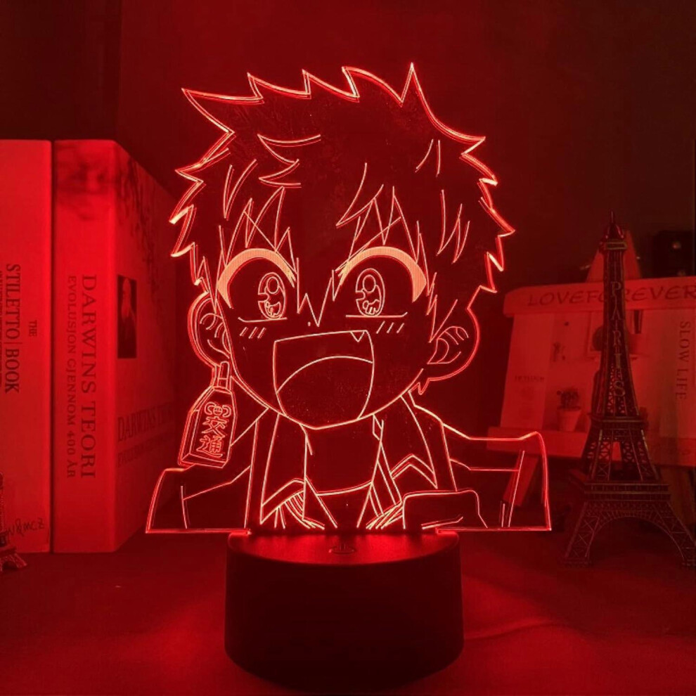 Kikidex (As Show, One Size) Xyc Manga Toilet Bound Hanako Kun Minamoto Kou Led Night Light For Bedroom Decor Colorful Nightlight Anime 3D Lamp Minamoto Kou