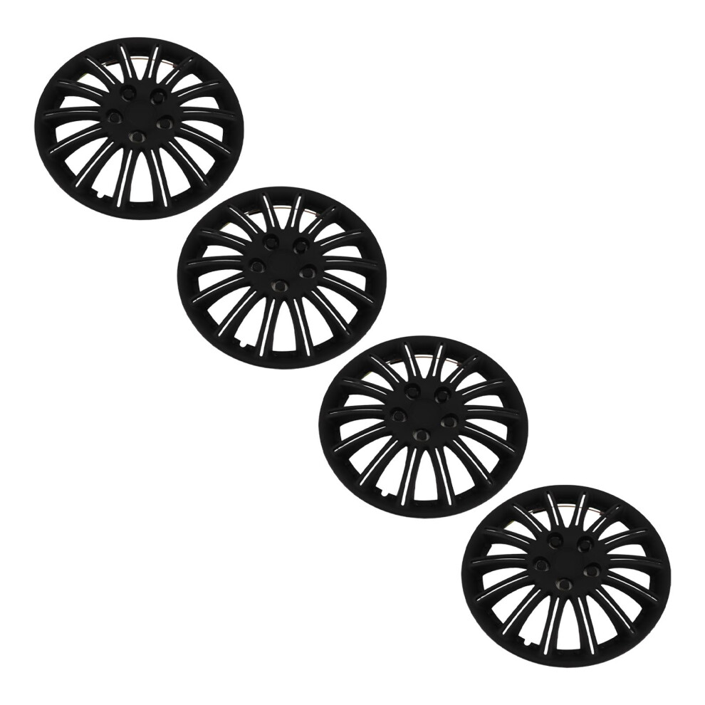 4PCS 14in Universal Snap-On ABS Wheel Hub Caps for Cars Trucks Vans-image-OPC-PKMRQQR-NEW