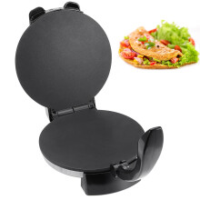 1800W Portable Non-Stick Roti Maker Chapati Tortilla - Automatic Electric Pancake Machine With LED Indicator