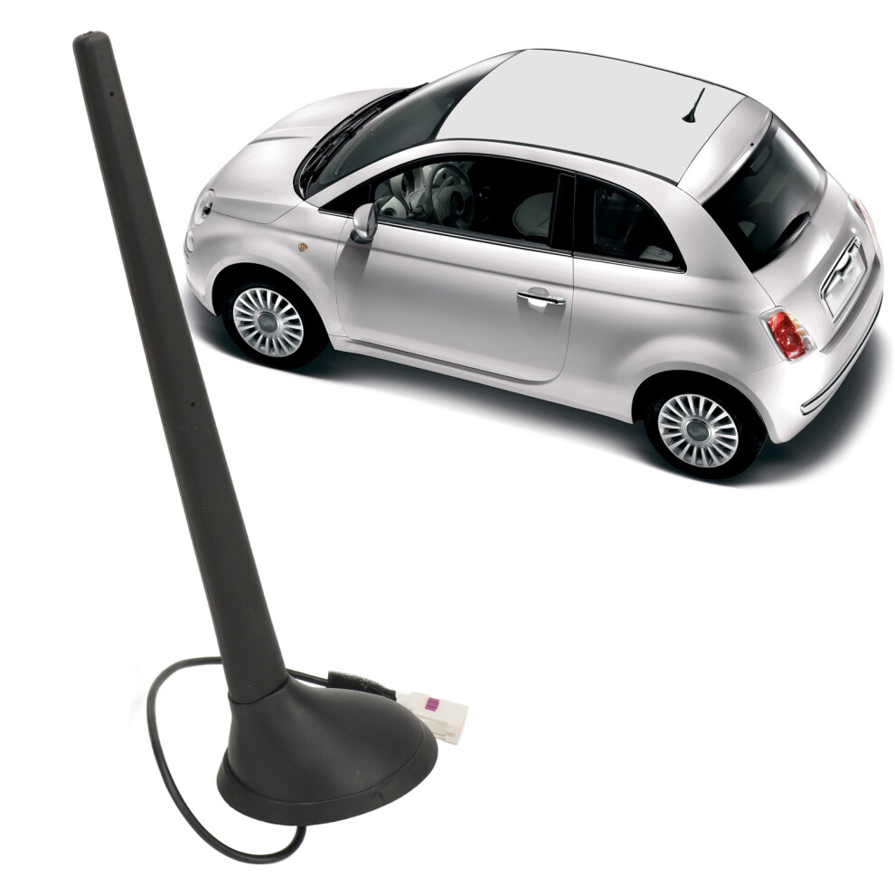 Car Antenna Base Mast Kit For Fiat 500/595/695/500X & More 9351351133604