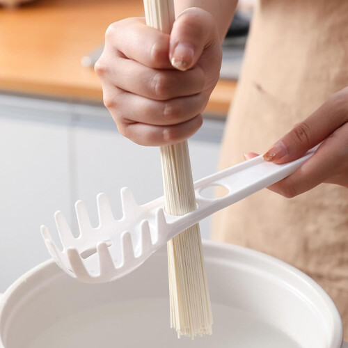 Pasta Spoon Colander With Deep Serrations For Household Use Easy Clean 1