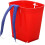 Rear Basket For Fruit Picking With Shoulder Support, Outdoor Use, Red 5